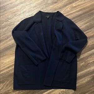 J. Crew Dark Blue Knit Sweater